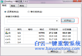 onekeyGhost怎么使用，一鍵還原怎么重裝系統