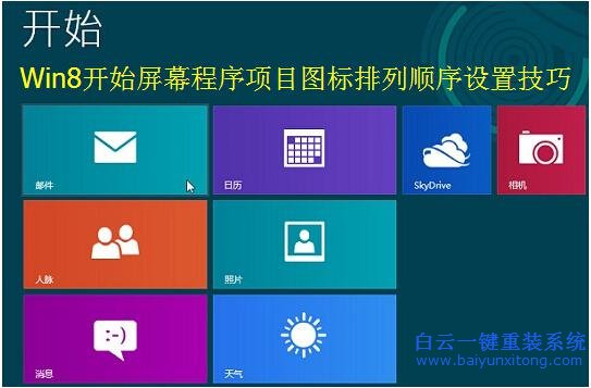 如何,排列,win8,開始,菜單,里,面的,圖標(biāo),win8,步驟