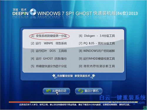 深度技術(shù)ghostwin7，ghostwin7重裝方法，wi步驟