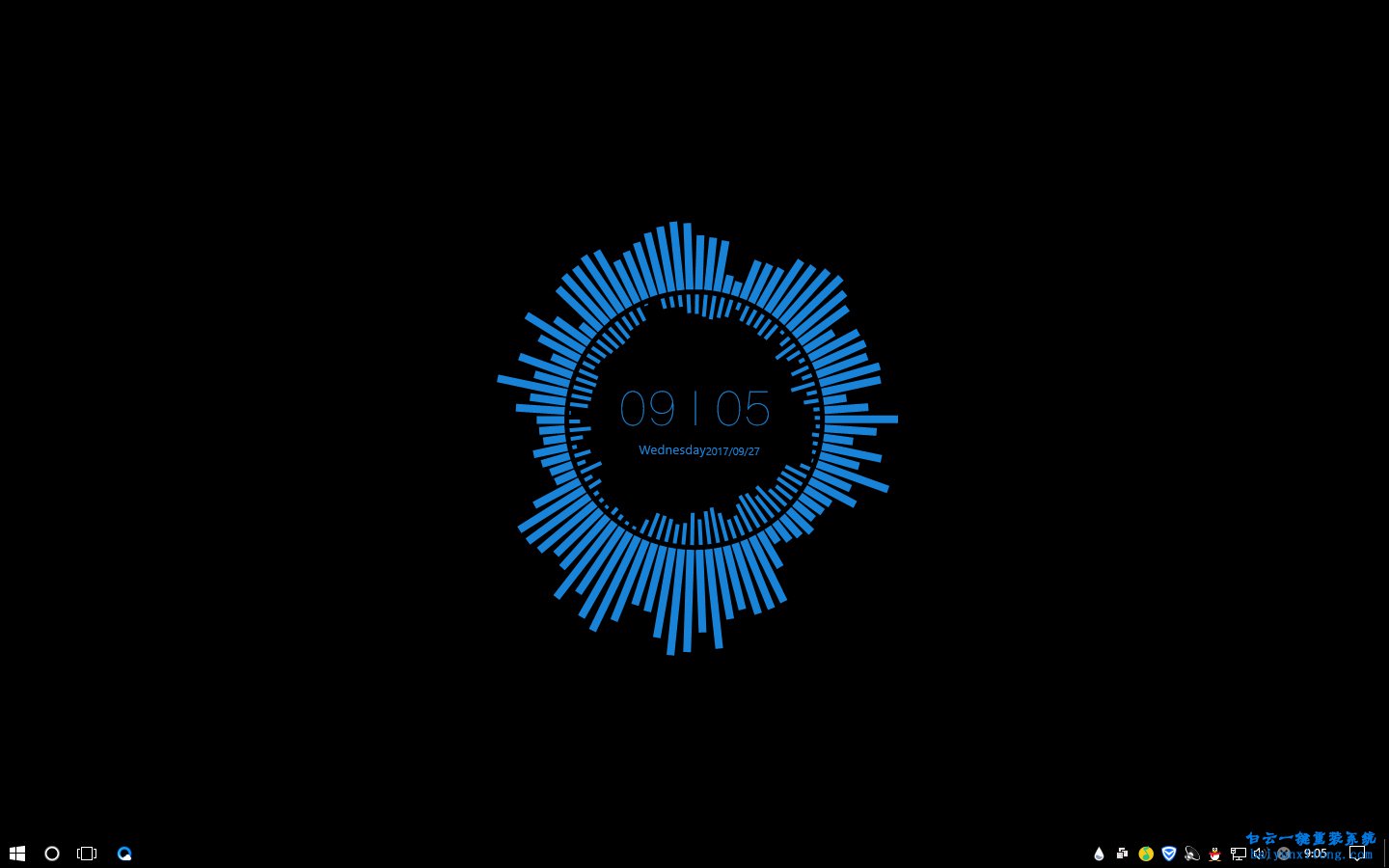怎么刪除win10系統(tǒng)桌面的所有圖標步驟