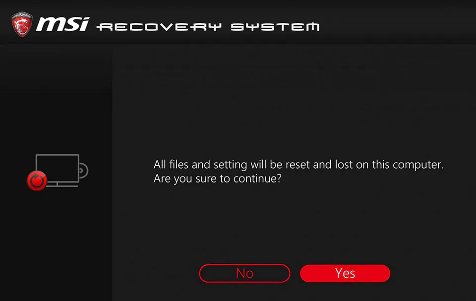 MSI,備份還原系統步驟