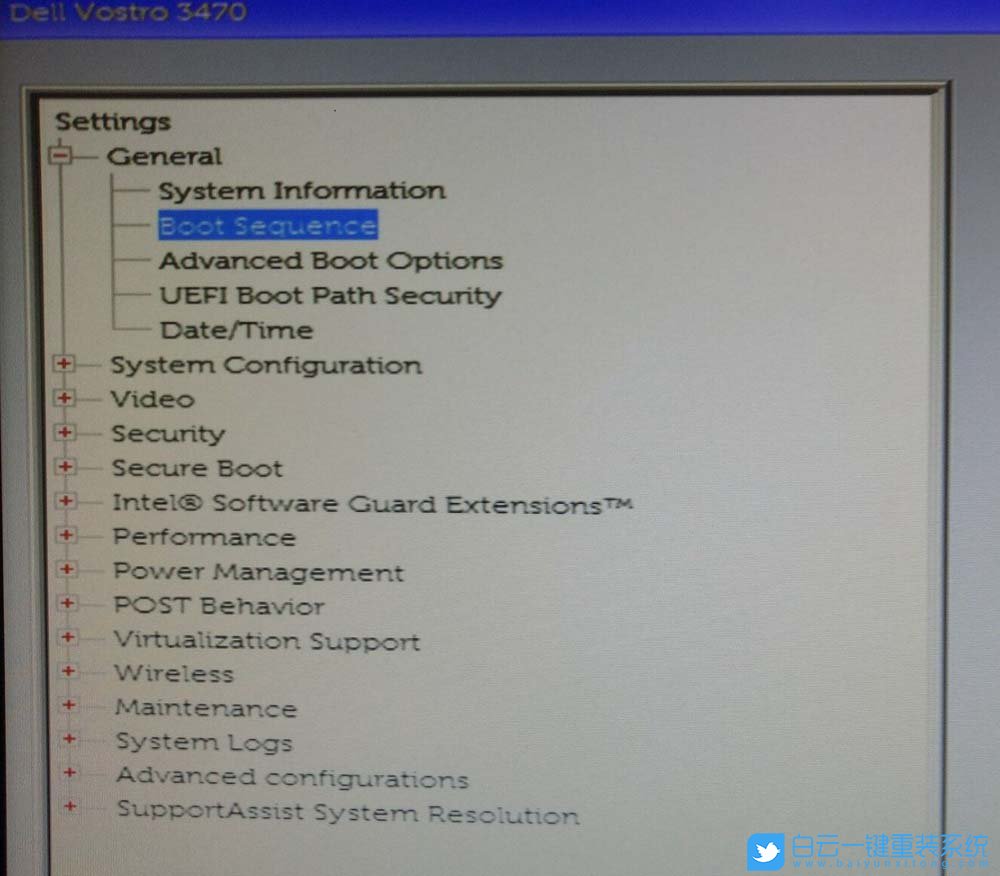 戴爾3470,重裝系統(tǒng)步驟