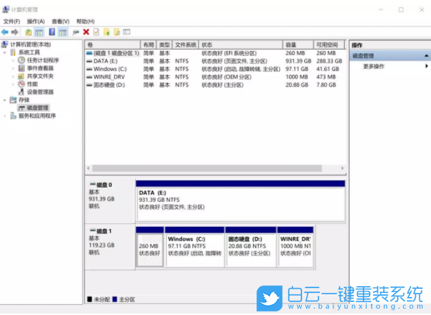 C盤擴容,重裝系統步驟