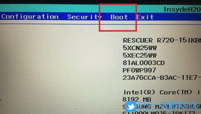 聯(lián)想拯救者,重裝系統(tǒng),U盤啟動項步驟