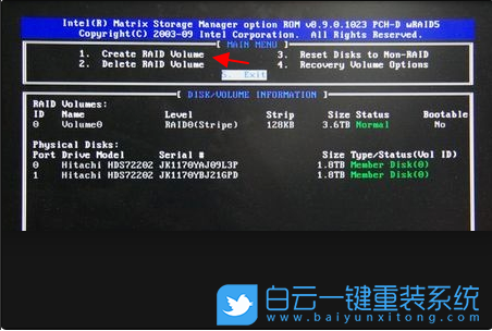RAID,BIOS,BIOS設置步驟