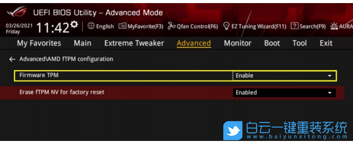TPM,Win11,BIOS設(shè)置步驟