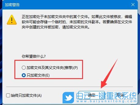 Win11,加密文件夾,文件加密步驟