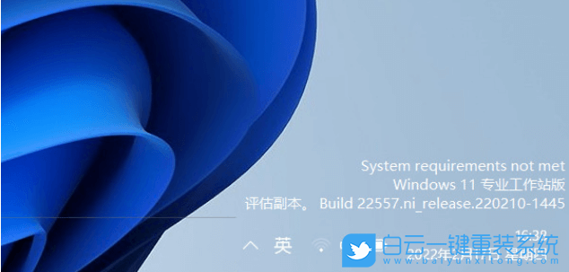 Win11,評(píng)估副本水印,桌面水印步驟