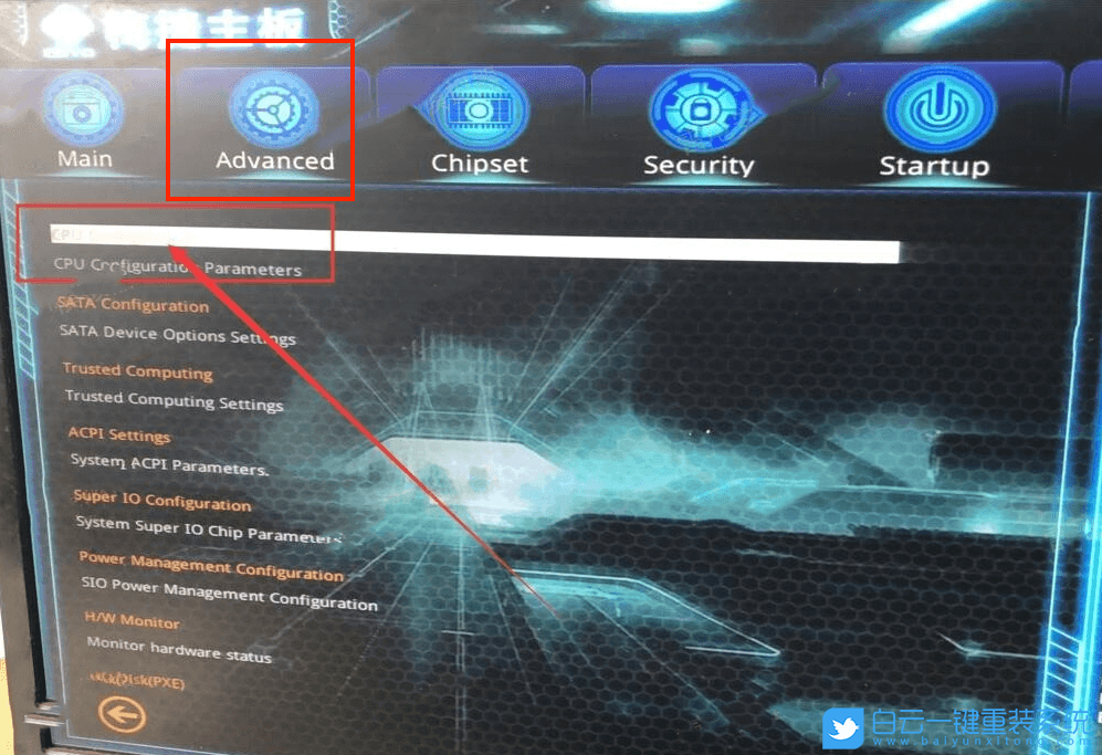 梅捷主板,VT,CPU虛擬化步驟