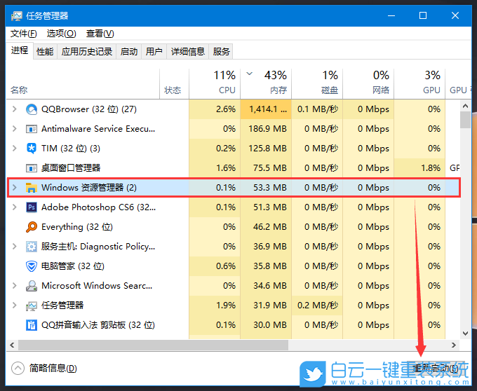 Win10,左下角,開始鍵步驟
