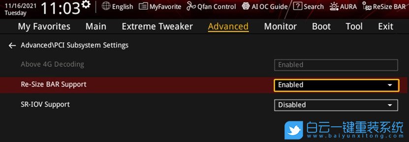 華碩Z690,顯卡,華碩主板,Resize Bar步驟