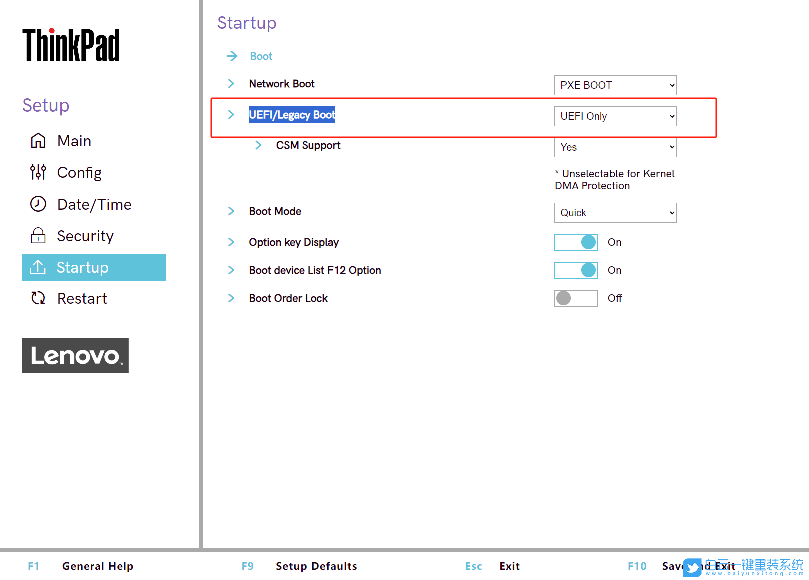 ThinkPad,筆記本,安裝系統(tǒng),BIOS設(shè)置步驟
